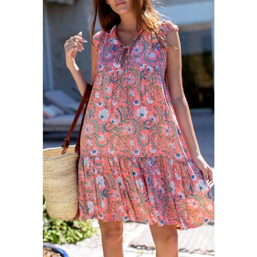 Emerson Fry Dress India Collection New With Tags Xs Small Chelsea Floral